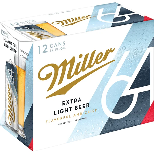 Beer Miller Light 12pk Can Extra Light