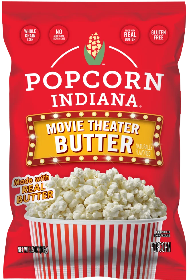Misc Snacks Indiana 3oz Movie Theater Butter Popcorn