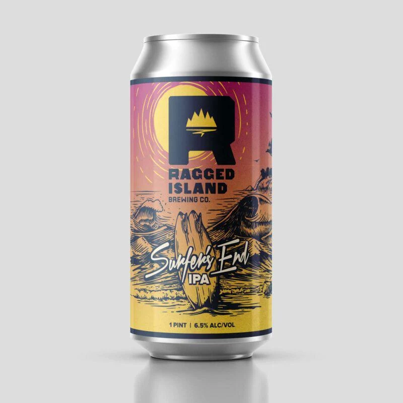 Beer RI Ragged Island 4pk Surfer's End