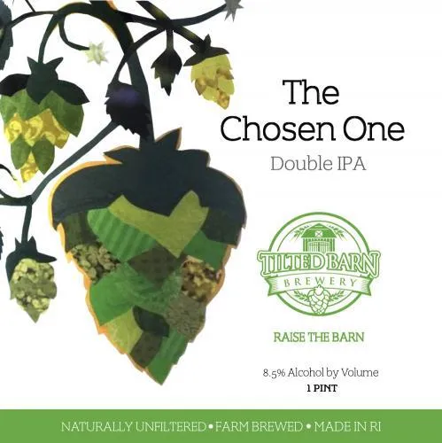 Beer RI Tilted Barn 4pk The Chosen One IIPA