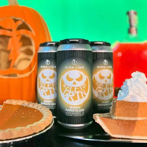 Cider High Limb 4pk Skeleton Grin