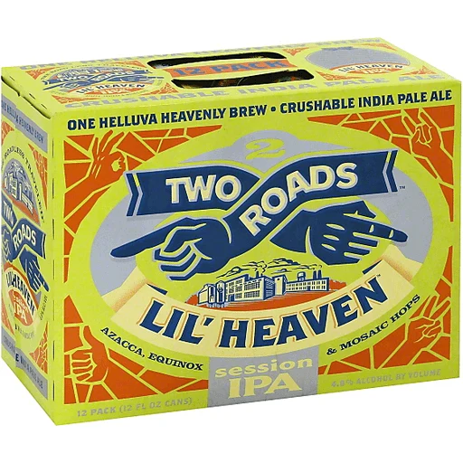 Beer Two Roads 12pk Cans Lil Heaven