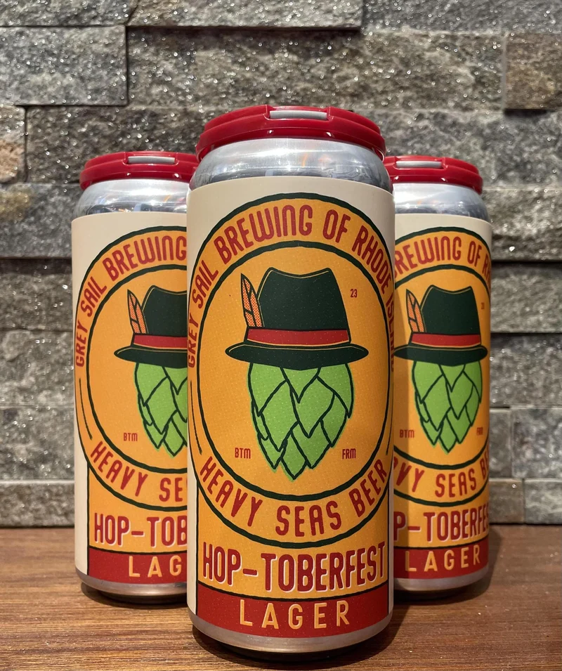 Beer RI Grey Sail 4pk Heavy Seas HOP-Toberfest Lager 05731