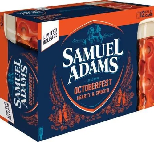 Beer Sam Adams 12pk Can Octoberfest