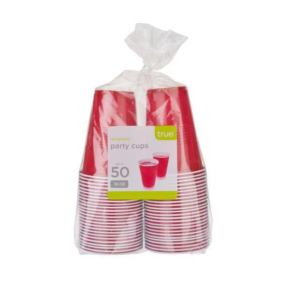 Misc Red Party Cup 16oz 50pk 7121