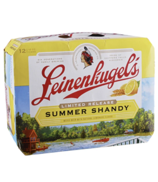 Beer Leinenkugel's 12pk can Shandy
