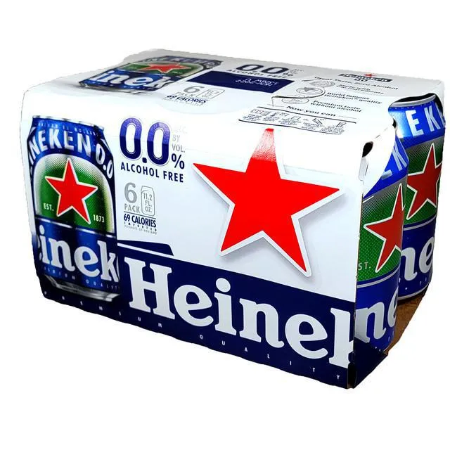 N/A Beer Heineken Can 6pk 0.0