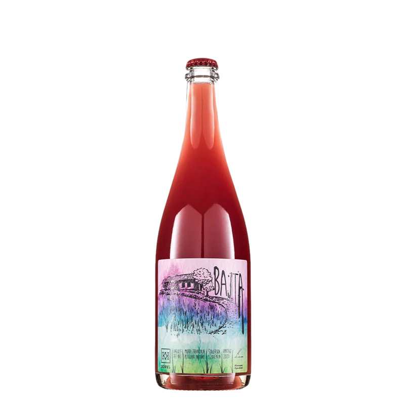 Sparkling Rose PetNat Korbal Wine Bajta