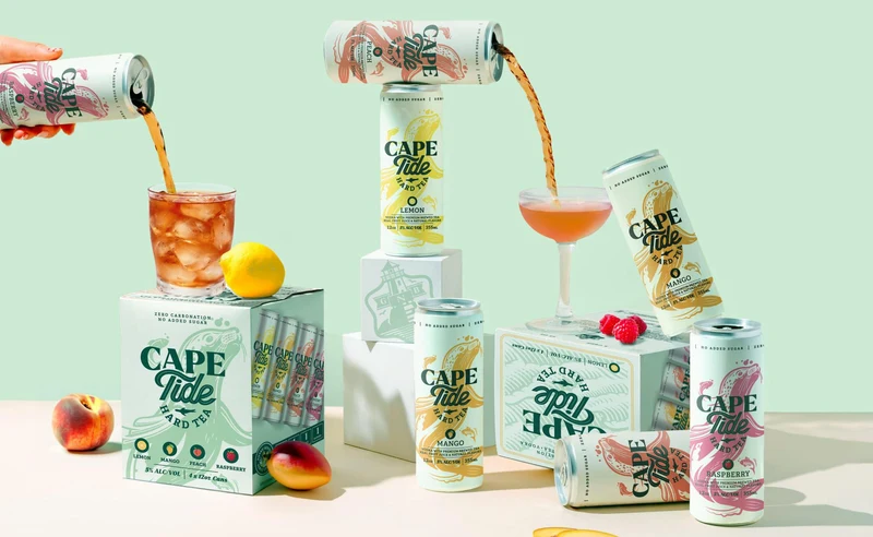 Cocktail Cape Tide 8pk Hard Tea Variety