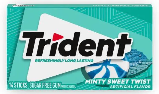 Misc Gum Trident Minty Twist