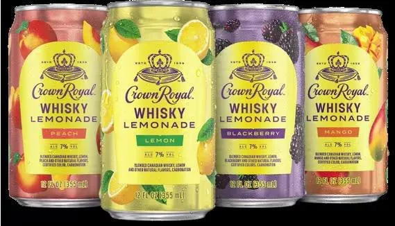 Cocktail Crown Royal 8pk Whiskey Lemonade Variety