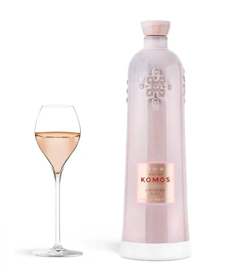Tequila Komos 750ml Reposado Rosa