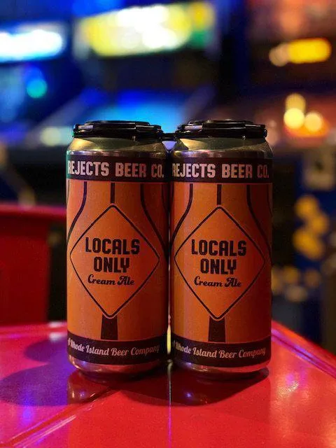 Beer RI Rejects Beer Co 4pk Locals Only Cream Ale