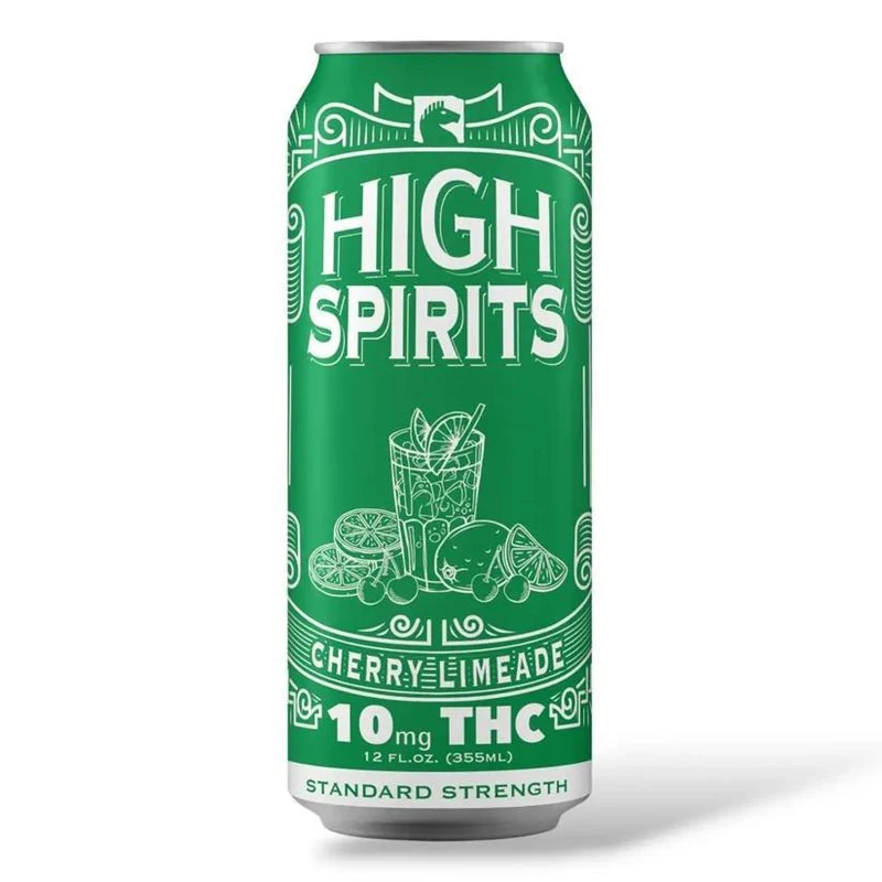 NA THC High Spirits 4pk Cherry Limeade