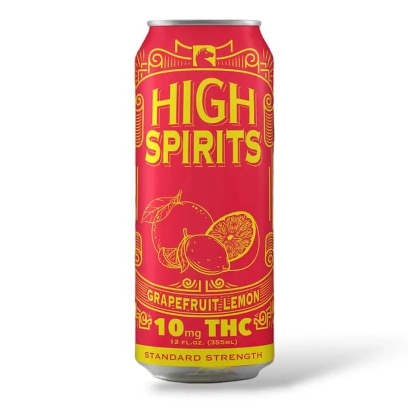 NA THC High Spirits 4pk Grapefruit Lemon