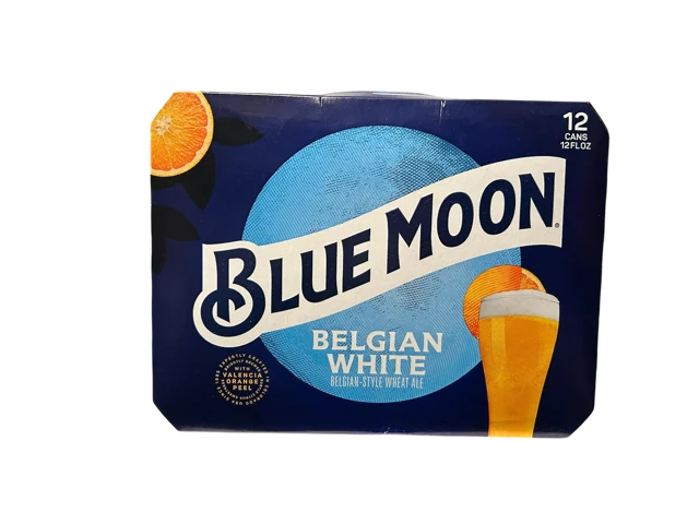 Beer Blue Moon 12pk Can Wheat Ale