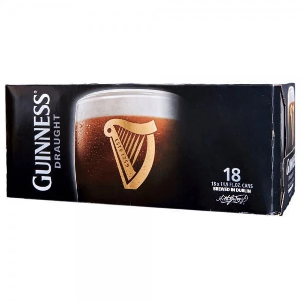Beer IM Guinness 18pk Draught Stout