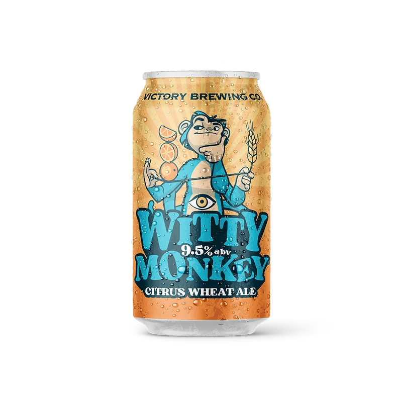 Beer Victory Brewing Co 6pk Witty Monkey Wheat Ale