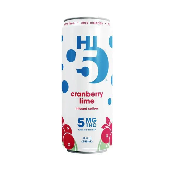 NA THC Hi5 5MG 4pk Cranberry Lime