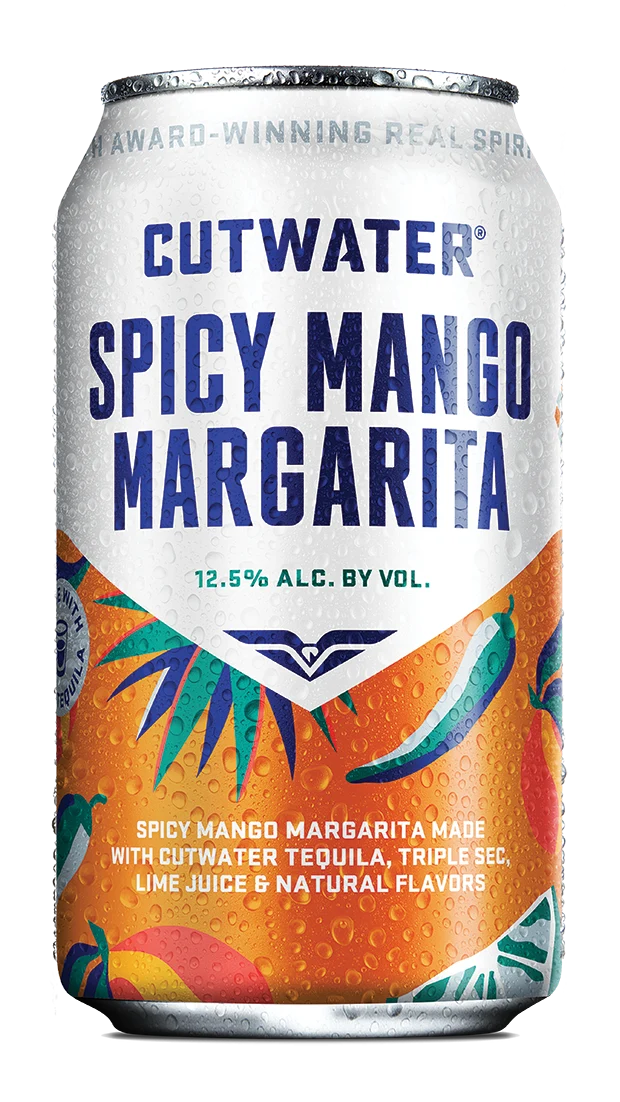 Cocktail Cutwater Spirits 4pk Spicy Mango Margarita