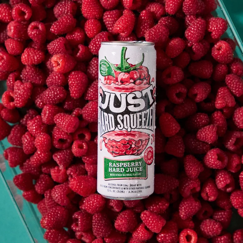 Malt Just Hard Squeezed 6pk Raspberry