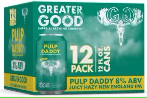 Beer Greater Good Imperial Brewing Co. 12pk Pulp Daddy