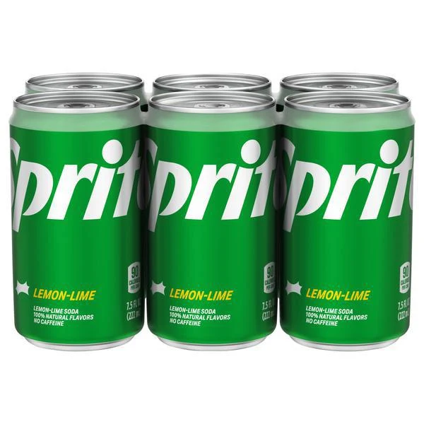 NA Drinks Sprite 7.5oz 6pk