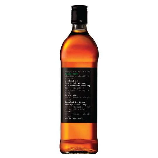 Whiskey KIngs County Distillery Kings Code Riona