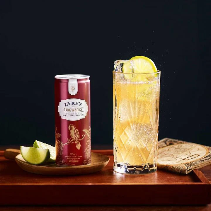 NA Cocktail Lyre's 4pk Dark & Spicy