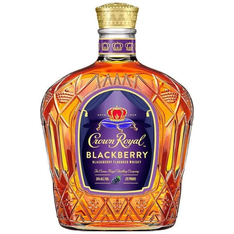 Nip Whisky Canadian Crown Royal Blackberry