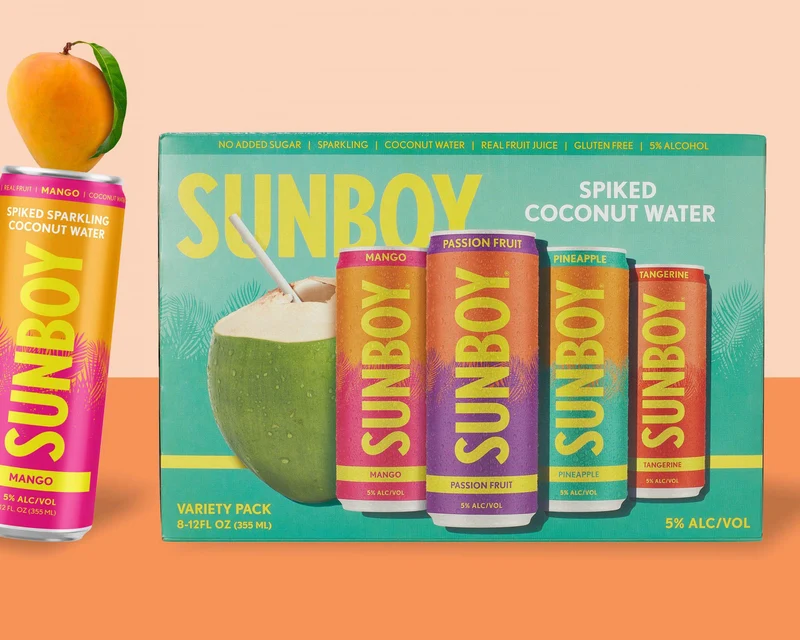 Cocktail SunBoy 8pk Spiked Coconut Water Variety
