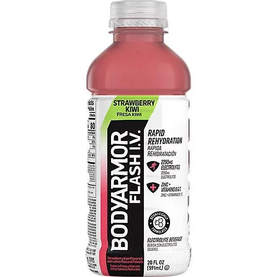 NA Drinks Body Armor Flash I.V. Strawberry Kiwi
