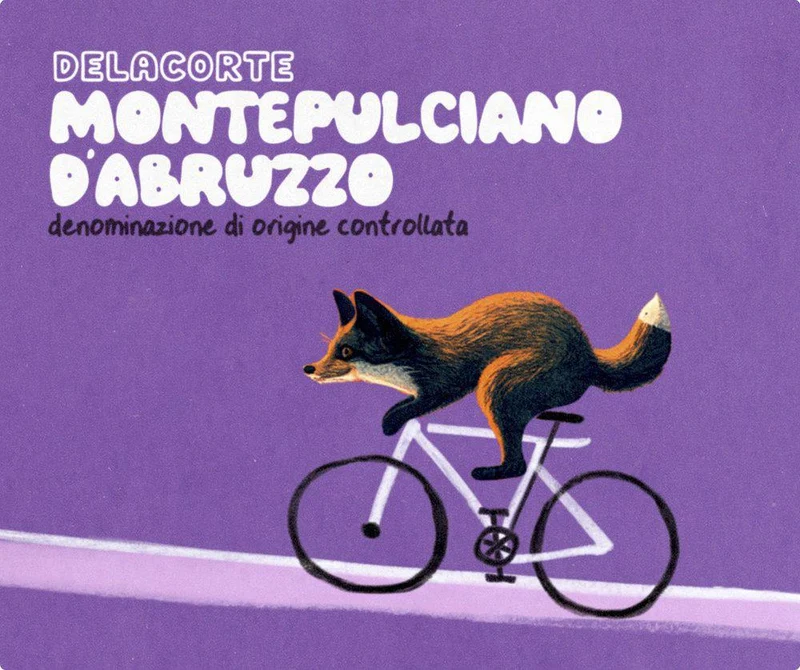 Red Wine The Artisean Collection Delacorte Montepulciano D'Abbruzzo