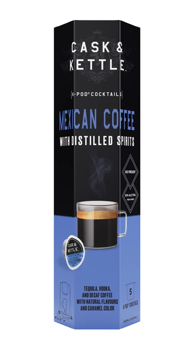 Cocktail 5pk K-Pod Cask & Kettle Mexican Coffee
