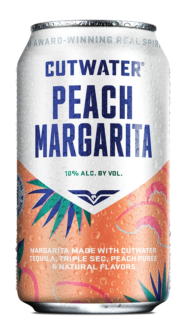 Cocktail Cutwater 4pk Peach Margarita