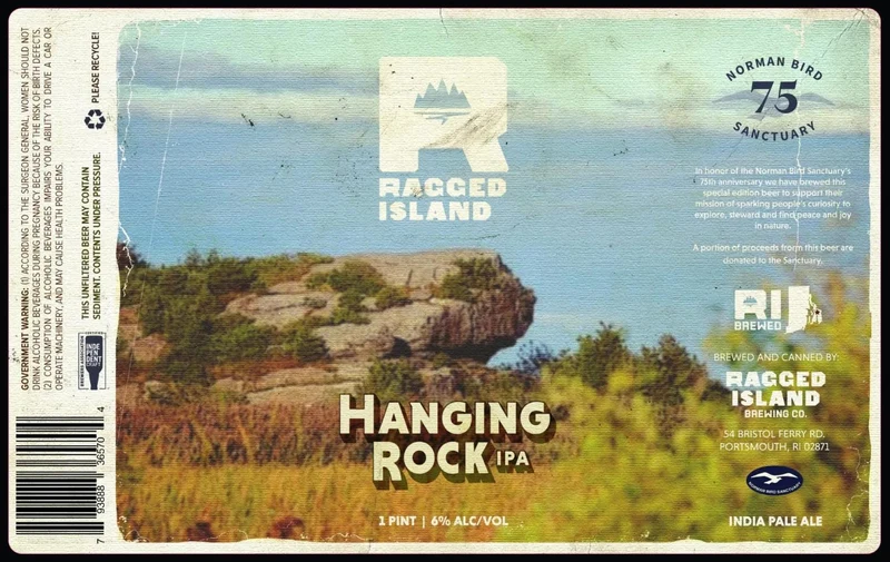 Beer RI Ragged Island 4pk Hanging Rock IPA