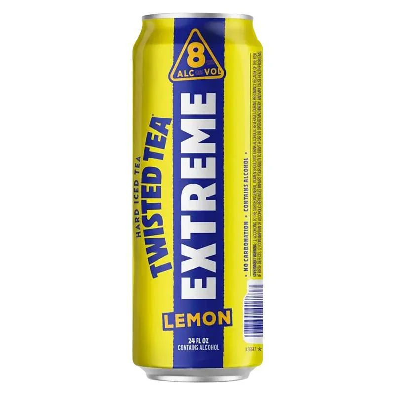 Malt 24oz Can Twisted Tea EXTREME lemon