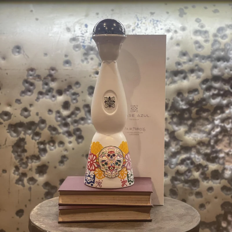 Tequila Clase Azul Anejo Dia de Muertos Limited Colors Edition