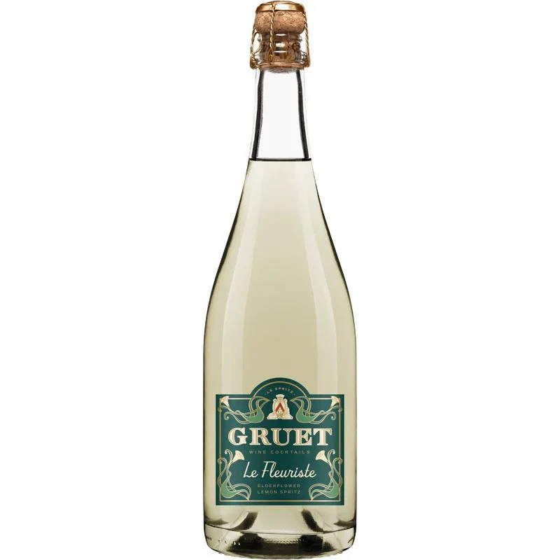 Cocktail Sparkling Gruet Le Fleuriste