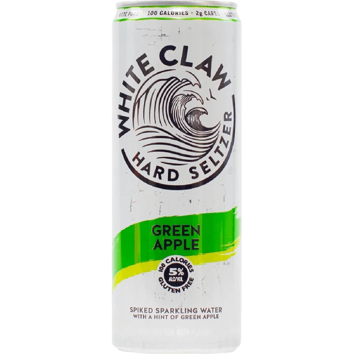 Seltzer White Claw 6pk Green Apple