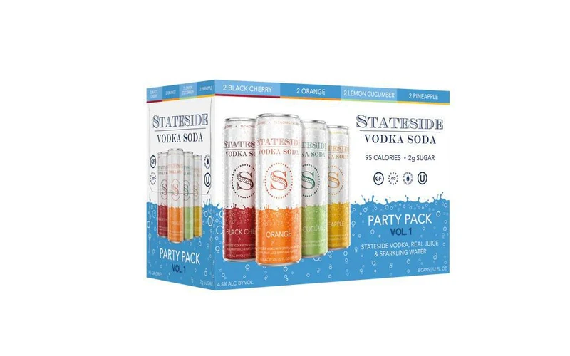 Cocktail Stateside 8pk Vodka Soda