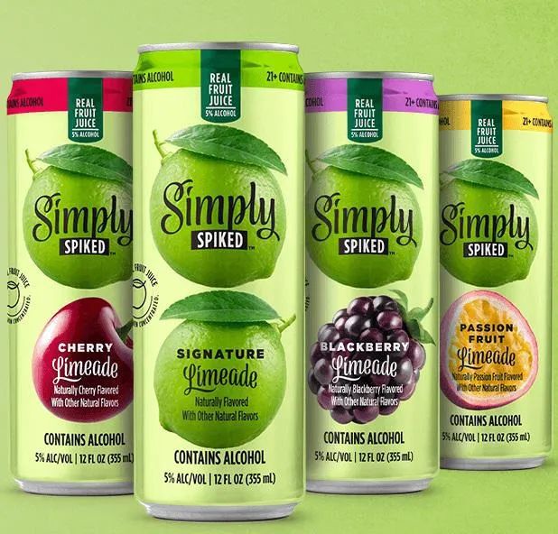 Seltzer Simply Spiked Limeade 12pk Variety
