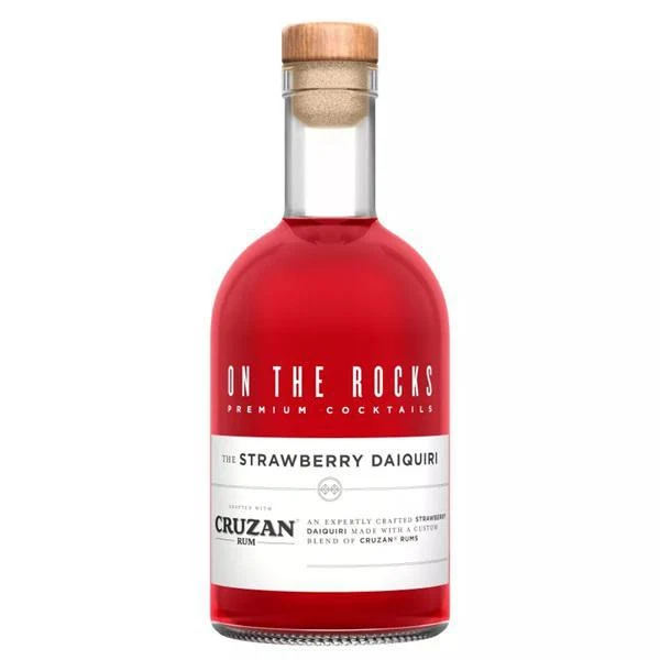 Cocktail 375ml On the Rocks Strawberry Daiquiri