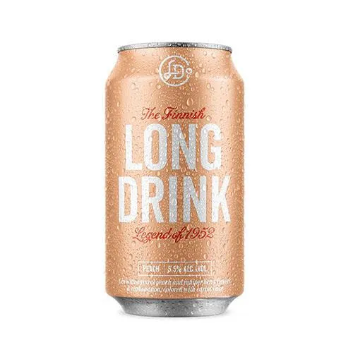 Cocktail Long Drink 6pk Peach