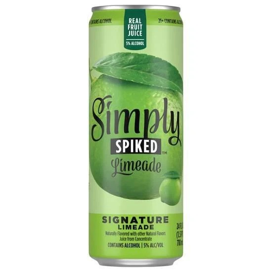 Cocktail 24oz Simply Spiked Limeade