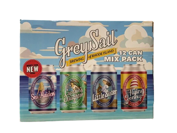 Beer RI Grey Sail 12pk Mix Pack