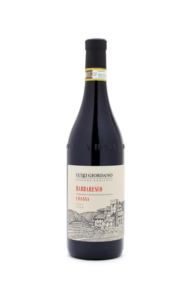 Red Wine Luigi Giordano Barbaresco Cavanna