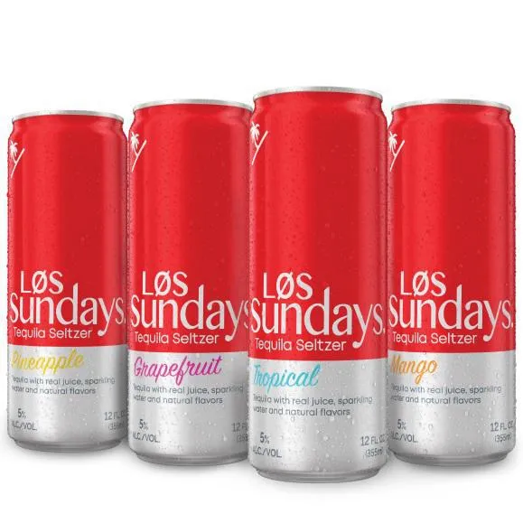 Cocktail Los Sundays 8pk Tequila Variety