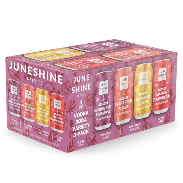Cocktail June Shine 8pk Vodka Variety Pack 20100