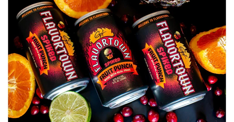 Beer Two Roads 6pk Guy Fieri Flavor Town Spiked Fruit Punch